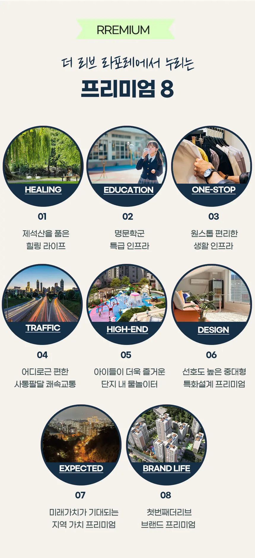 진월더리브모델하우스 단지 배치도 및 평면도 정보